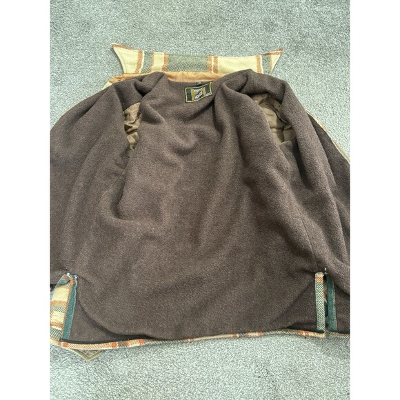 VTG 1980's Manor House Plaid Flanne Lined Shacket Shirt Jacket M Yellowstone - Picture 6 of 11